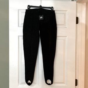 Jarbo leggings NWT Black with stirrups Size 34P